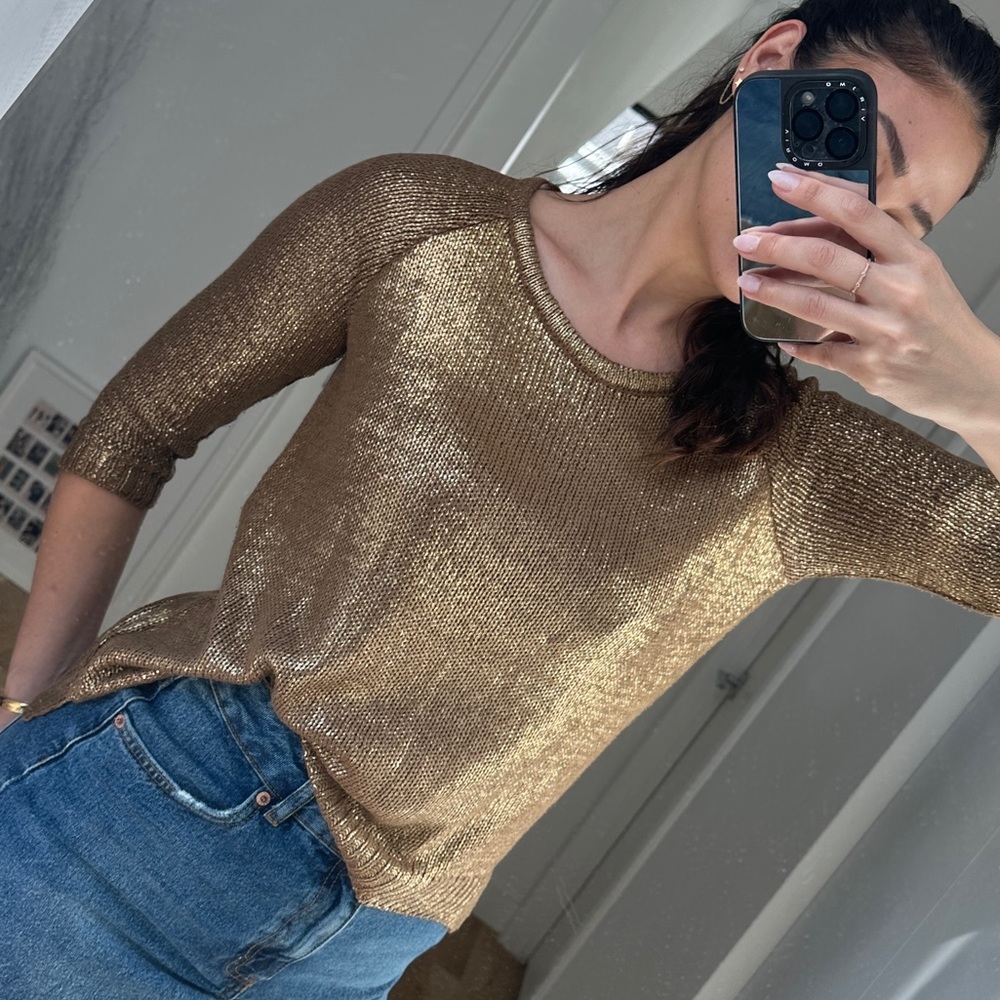 Zara sweater | color golden | pre-loved